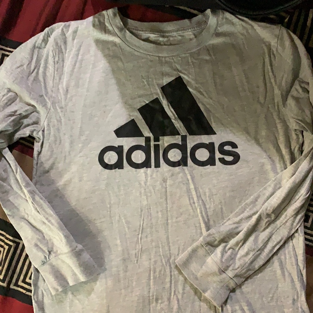 Adidas boys long sleeve shirt